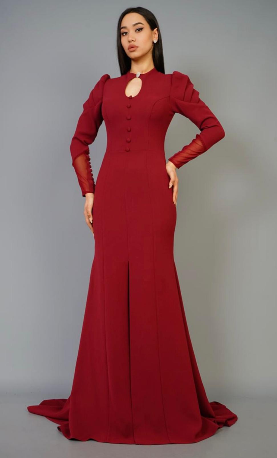 Crimson Grace Tailored Gown