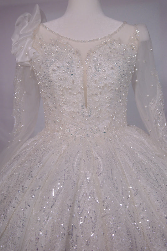 Moonveil Enchanted Bridal Gown