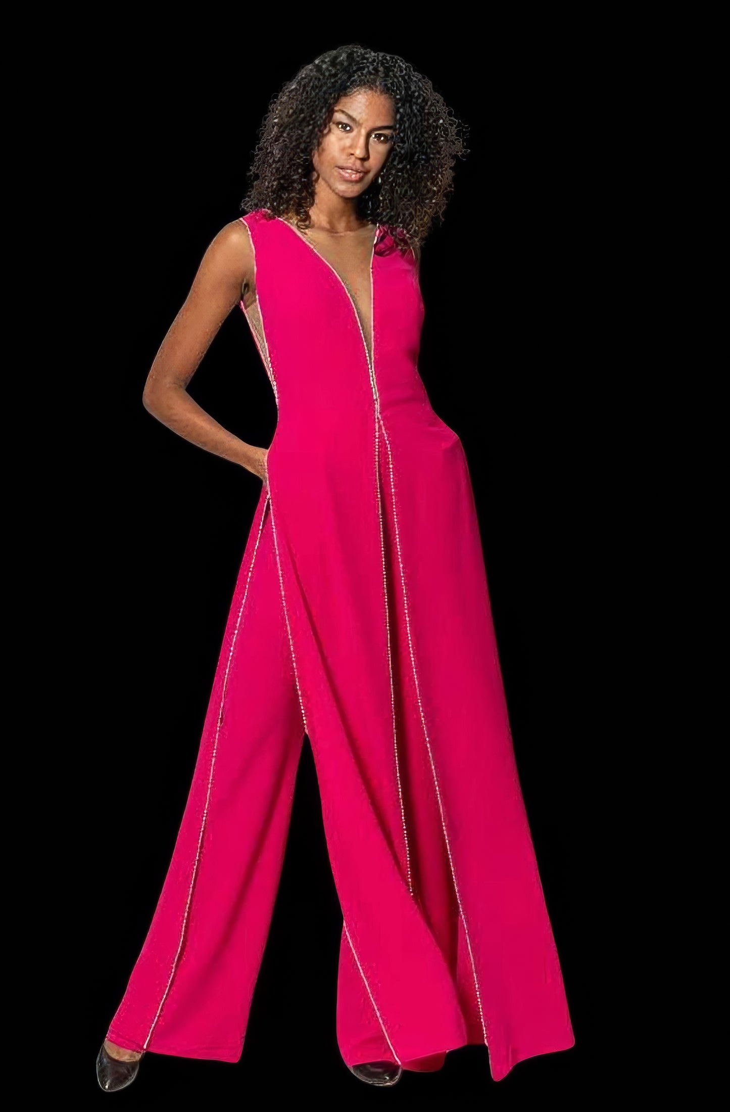 The Luxe Crystal Romper