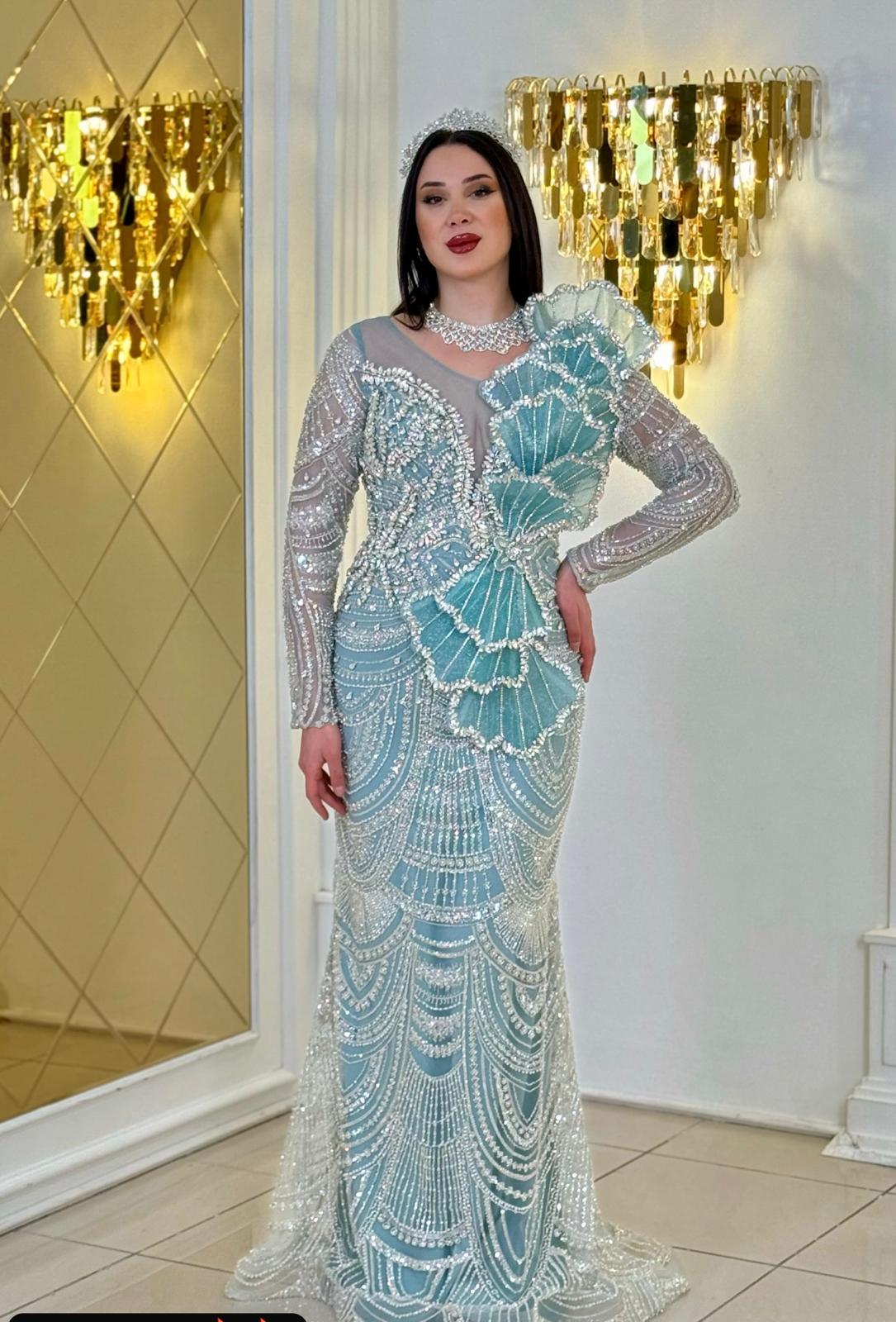 Ocean Empress Gown