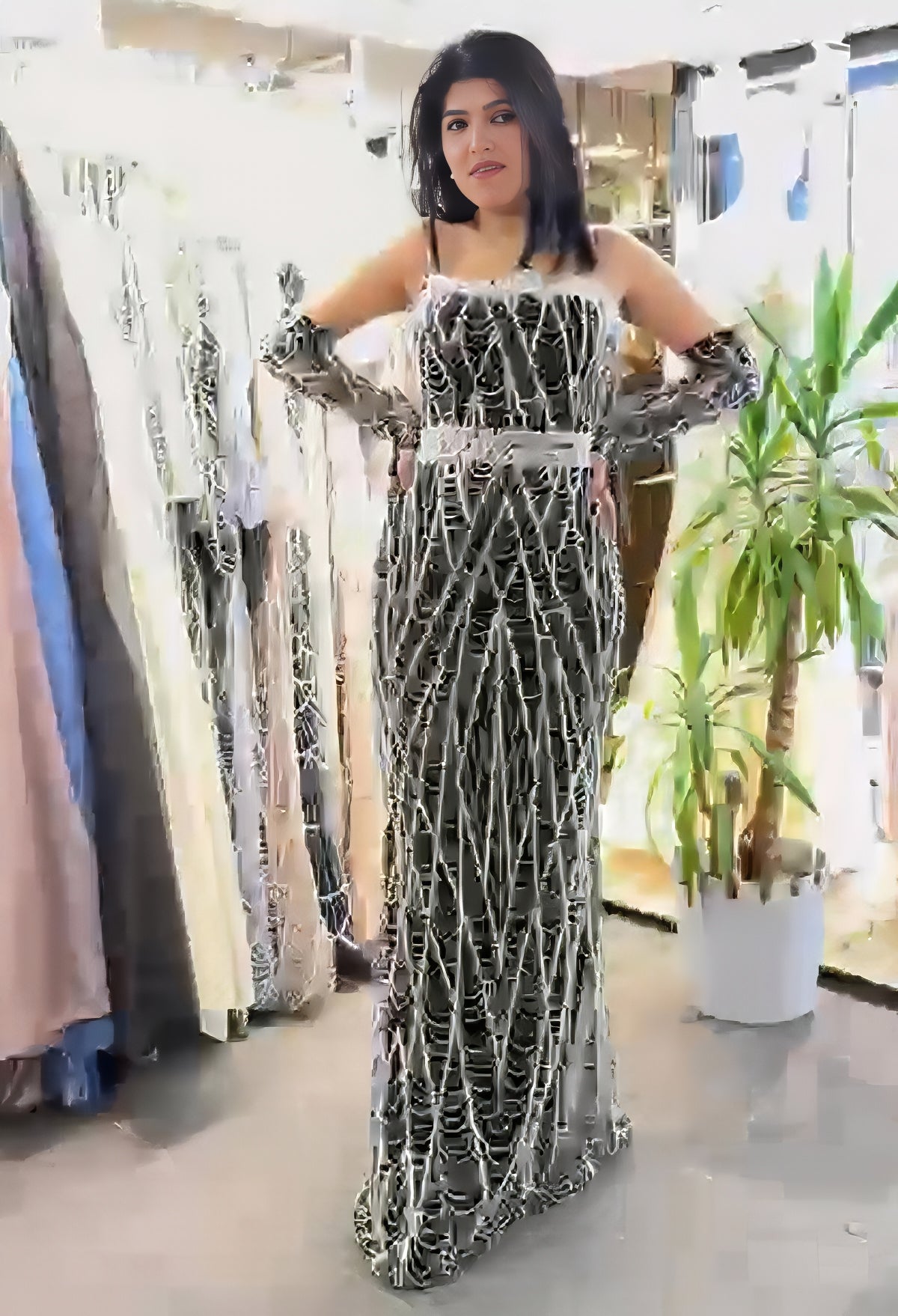 Golden Muse Gown