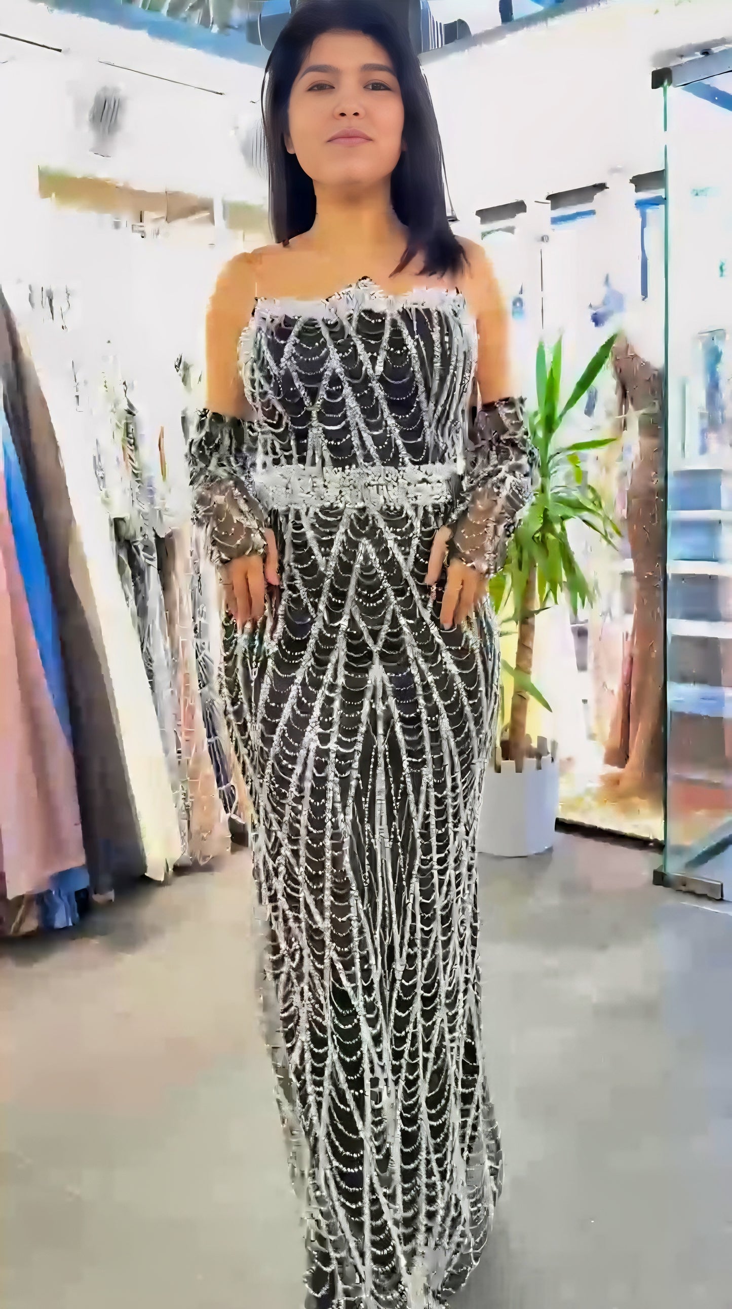 Golden Muse Gown