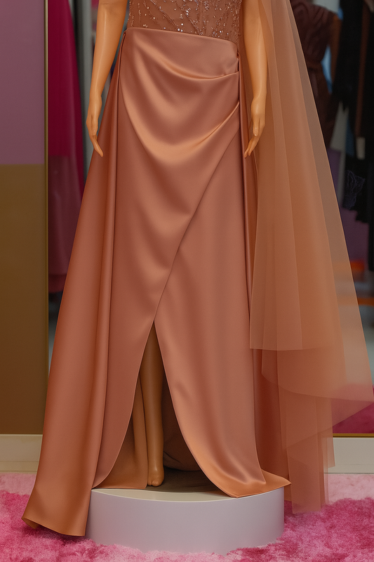 Blushed Aura Gown