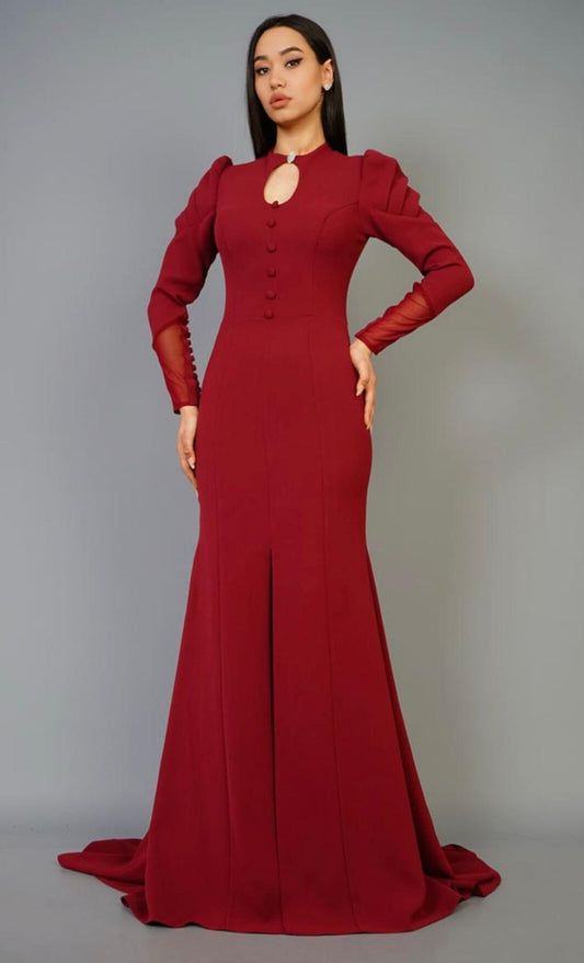 Crimson Grace Tailored Gown