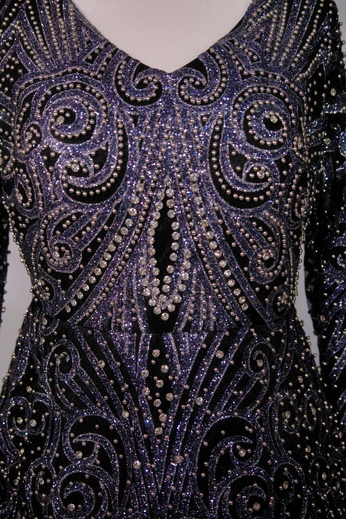 Midnight Mosaic Gown