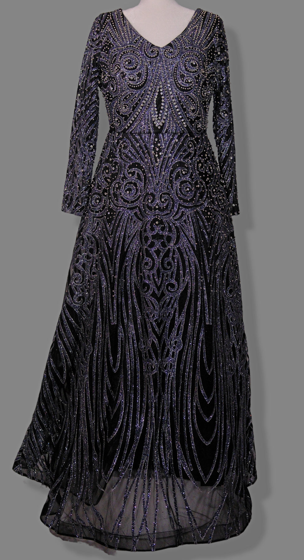 Midnight Mosaic Gown