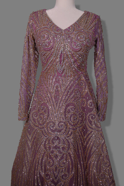 Midnight Mosaic Gown