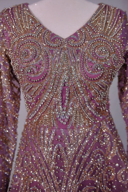 Midnight Mosaic Gown