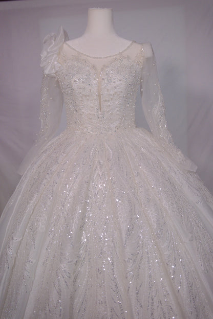 Moonveil Enchanted Bridal Gown