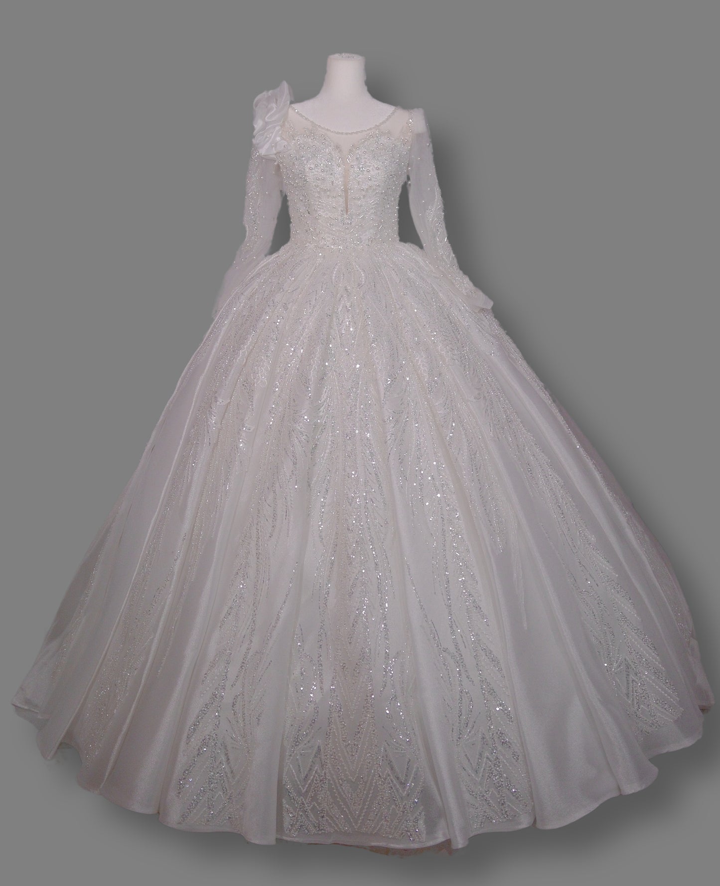 Moonveil Enchanted Bridal Gown