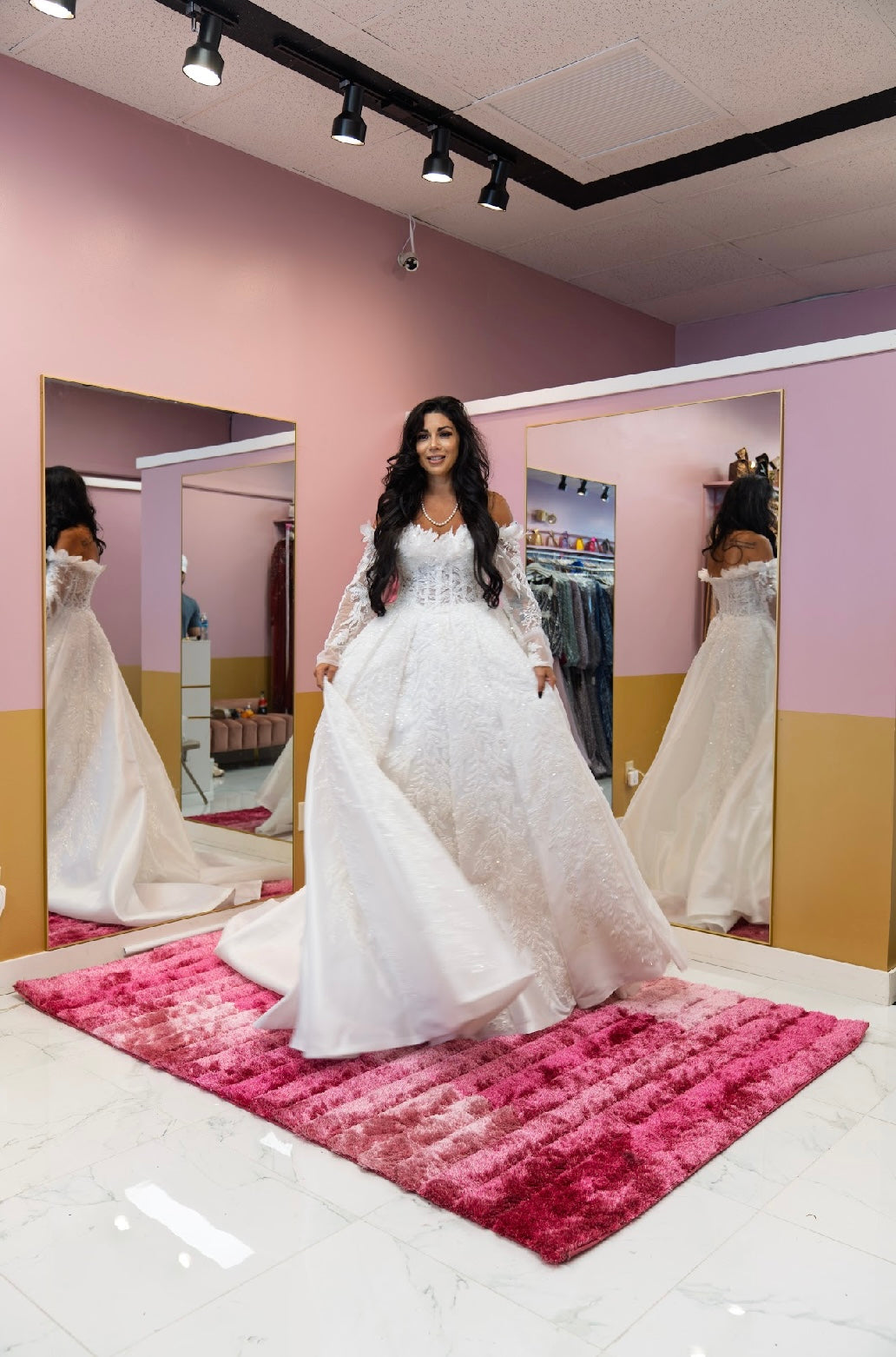 Seraphina Gown with Cape- Bridal