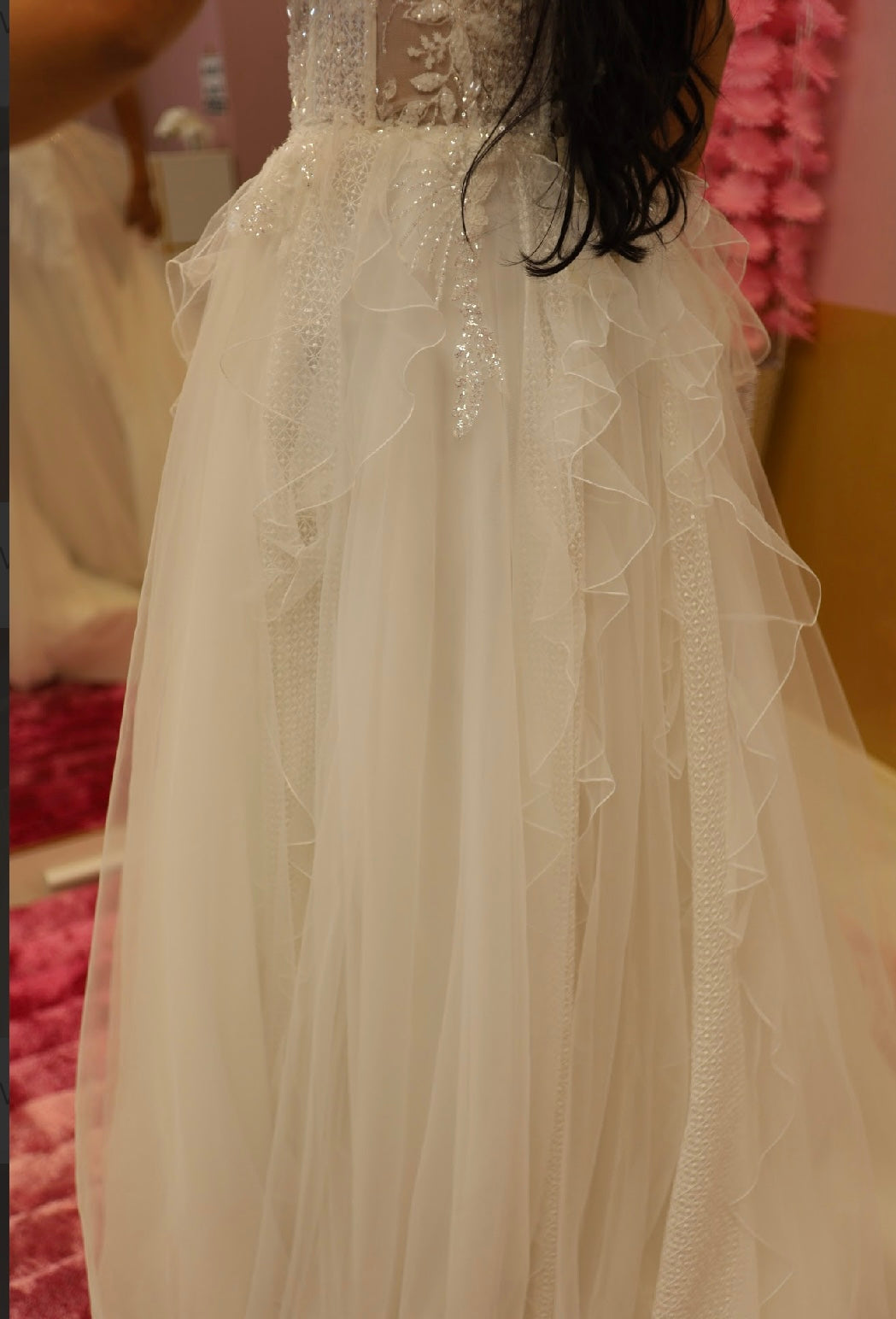 Frosted Bloom Corset Gown- Bridal