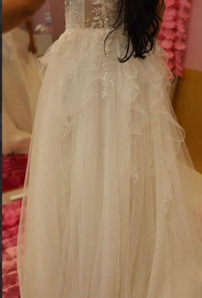 Frosted Bloom Corset Gown- Bridal