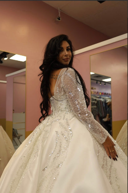 Stardust Bloom Couture Gown- Bridal