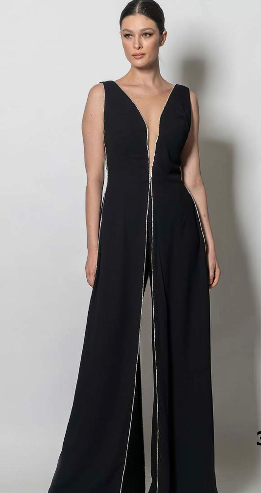 The Luxe Crystal Romper