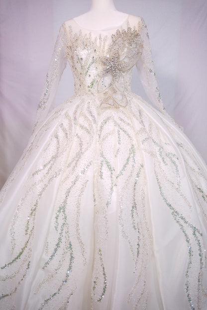 Stardust Bloom Couture Gown- Bridal