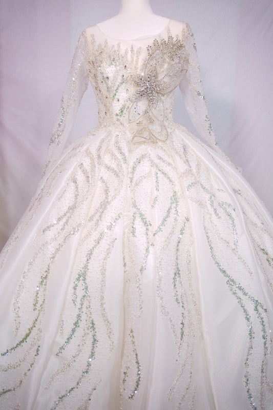 Stardust Bloom Couture Gown- Bridal