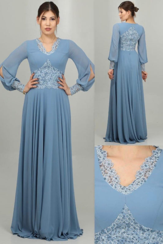 Moonrise Veil Gown