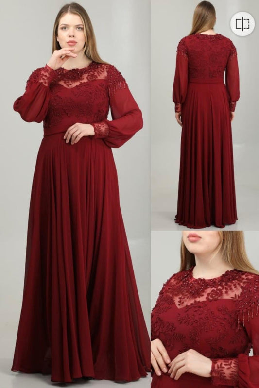 Crimson Grace Gown