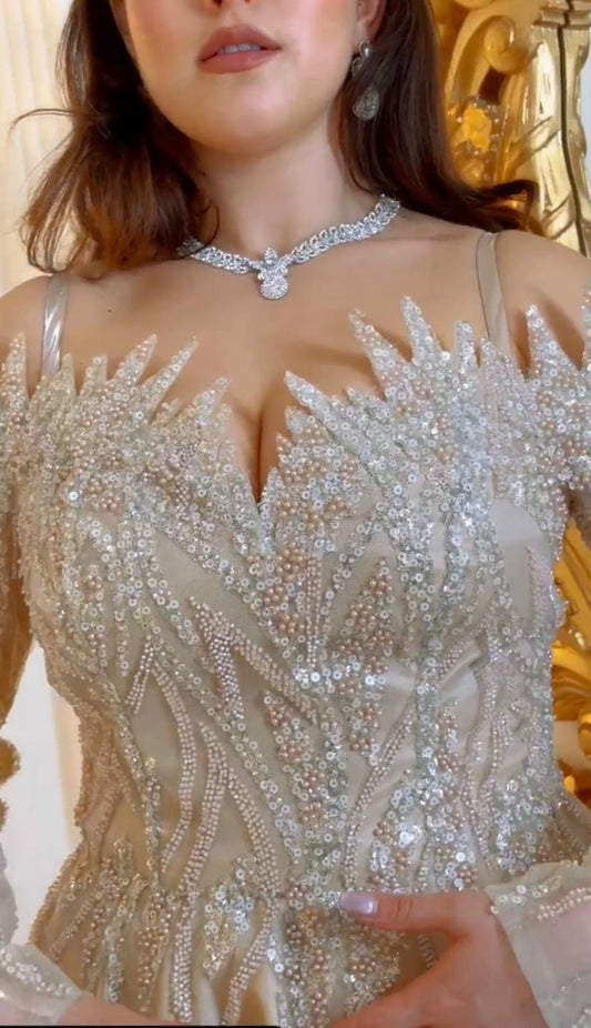 Crowned Grace Gown