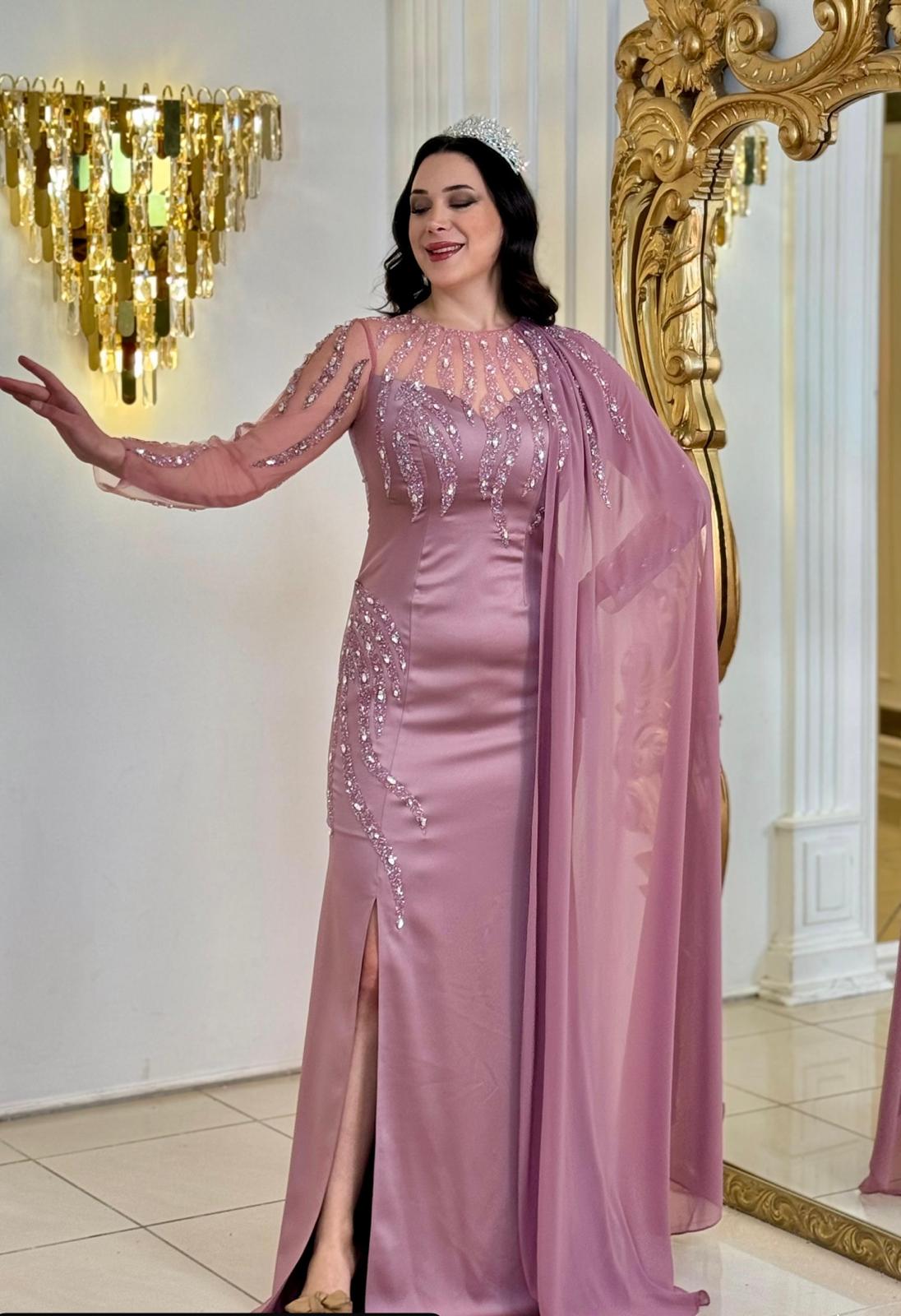 Regal Noir Gown