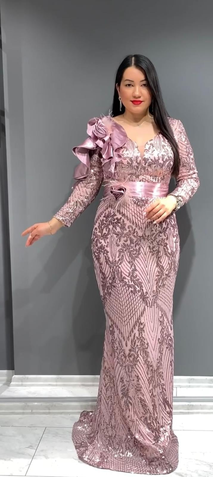 Ember Royale Couture Gown