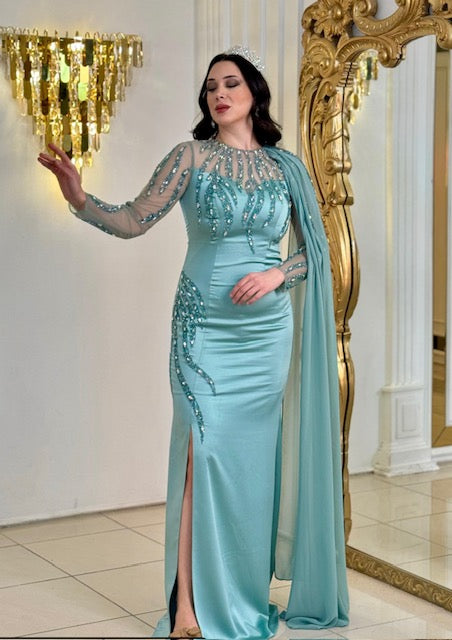 Regal Noir Gown