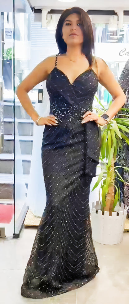 Nova Cascade Gown
