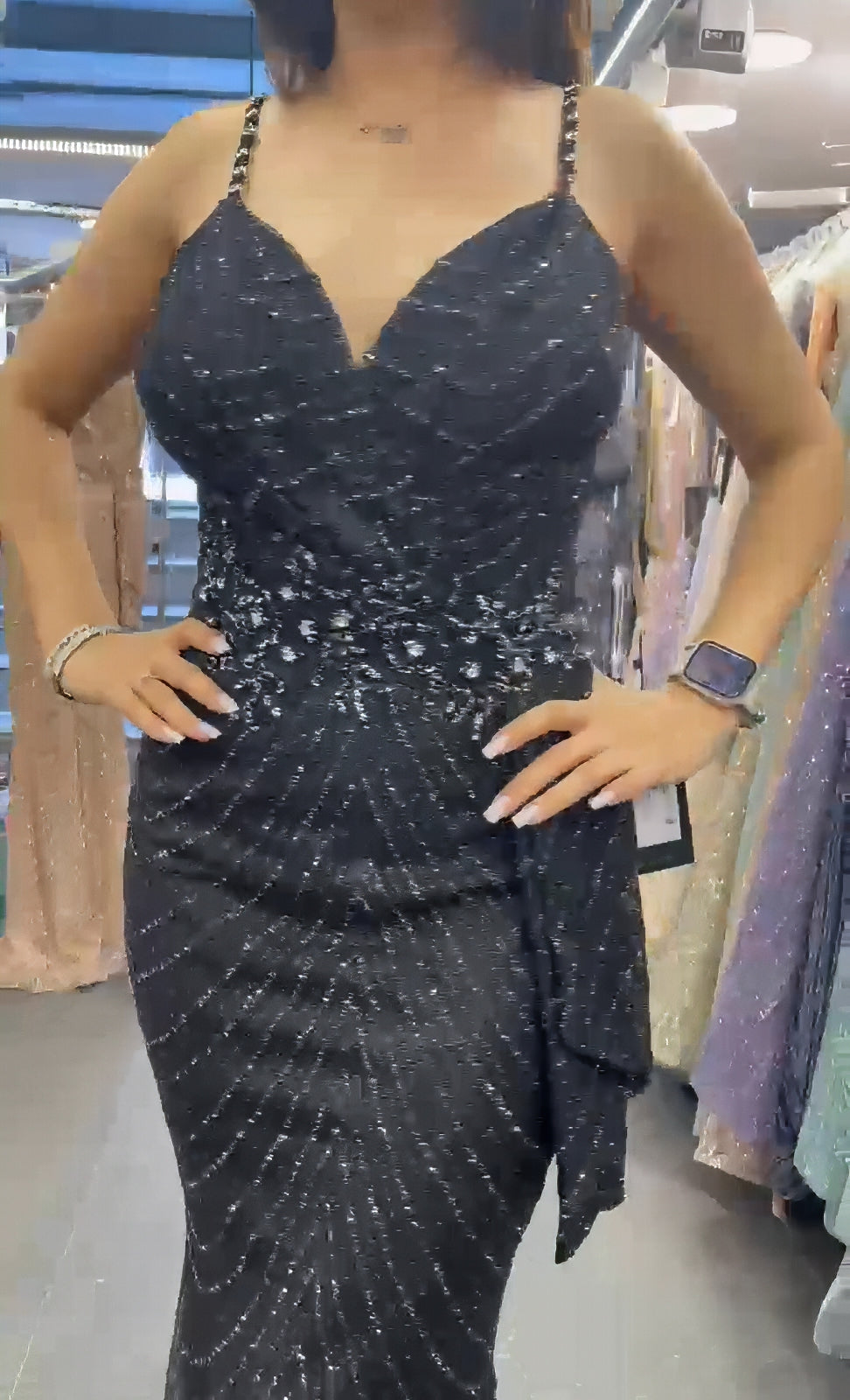 Nova Cascade Gown