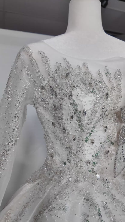 Stardust Bloom Couture Gown- Bridal