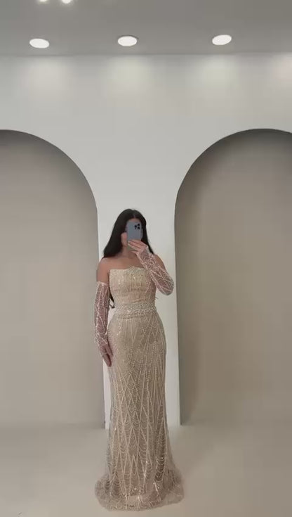 Golden Muse Gown