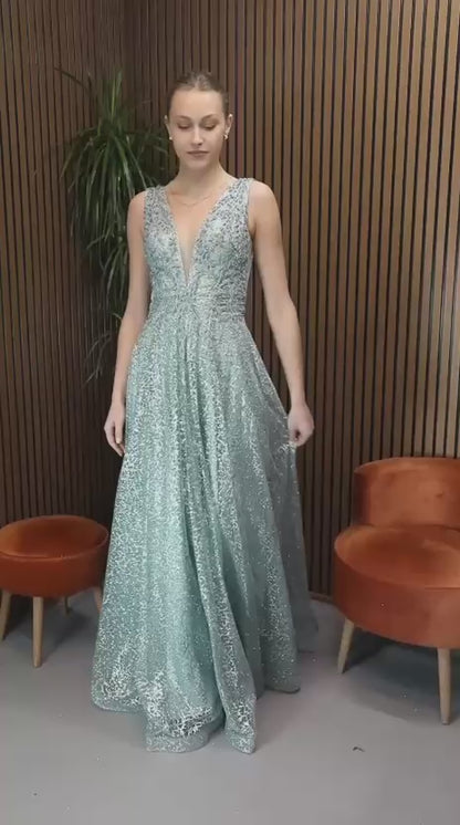 Celeste Spark Gown- Couture