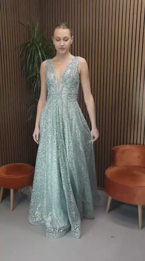 Celeste Spark Gown- Couture