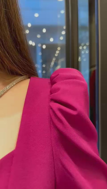 Celeste Gown with Crystal Trim Detailing - Evening