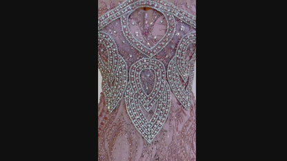 Majesty Gown with Crystal Embellishments - Couture