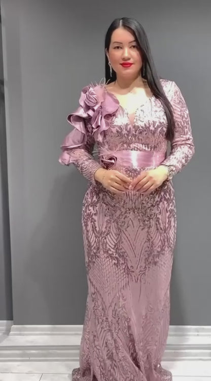 Ember Royale Couture Gown