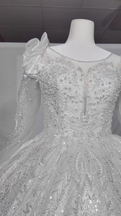 Moonveil Enchanted Bridal Gown