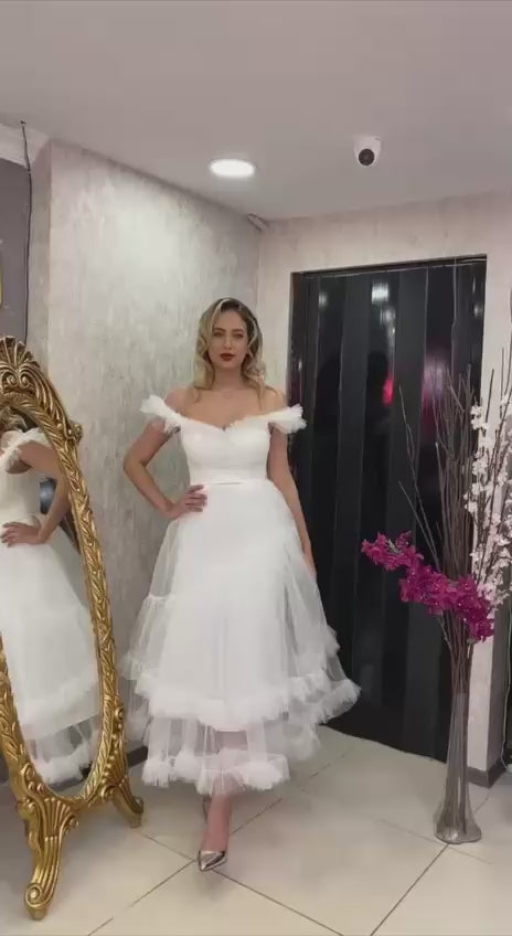 Amara Gown with Ethereal Tulle- Bridal