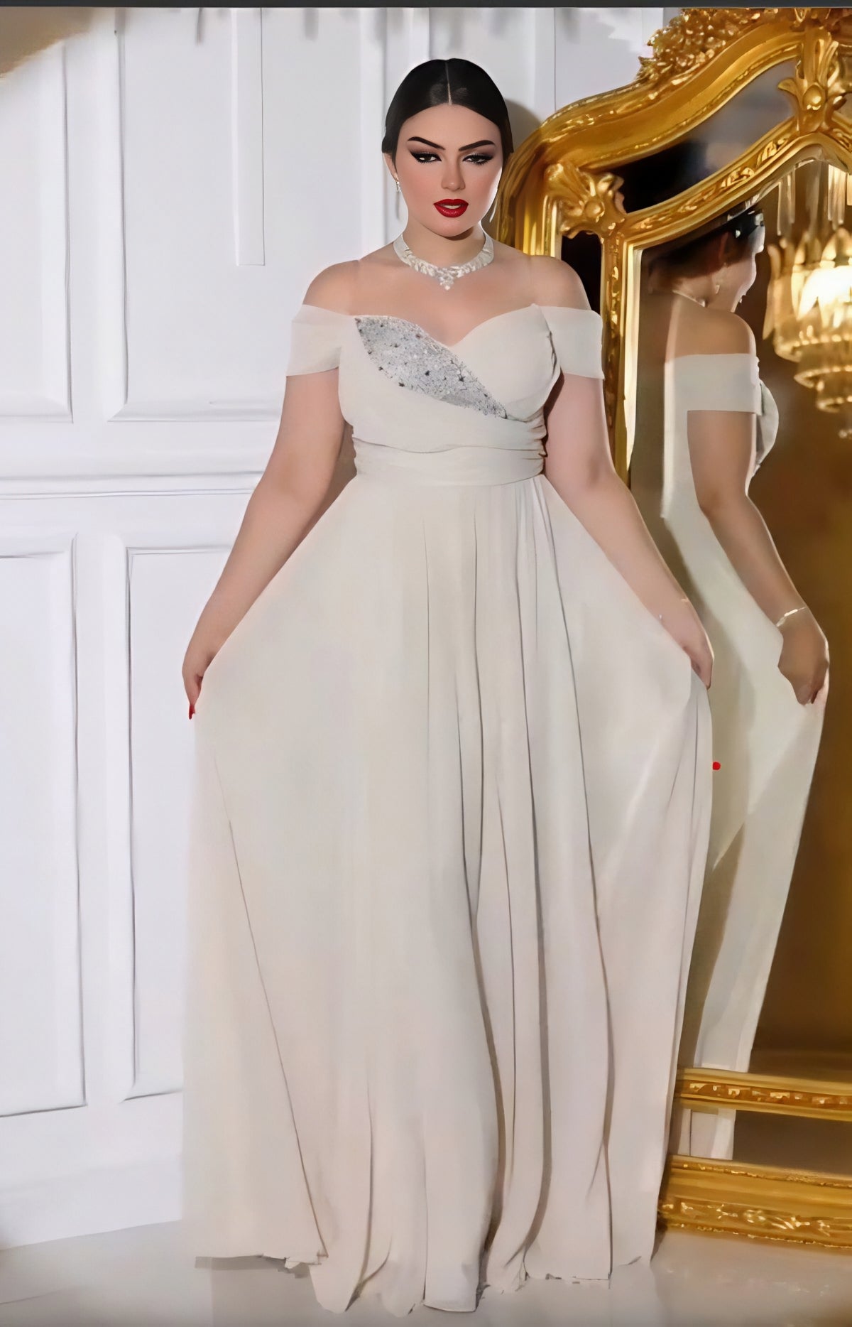 Trumpet Sweetheart Evening Dress